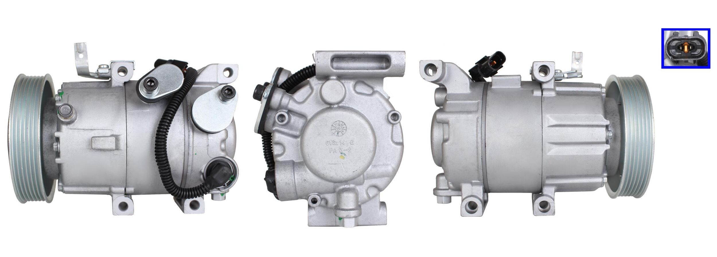 Compressor, air conditioning - ACP01144 LUCAS