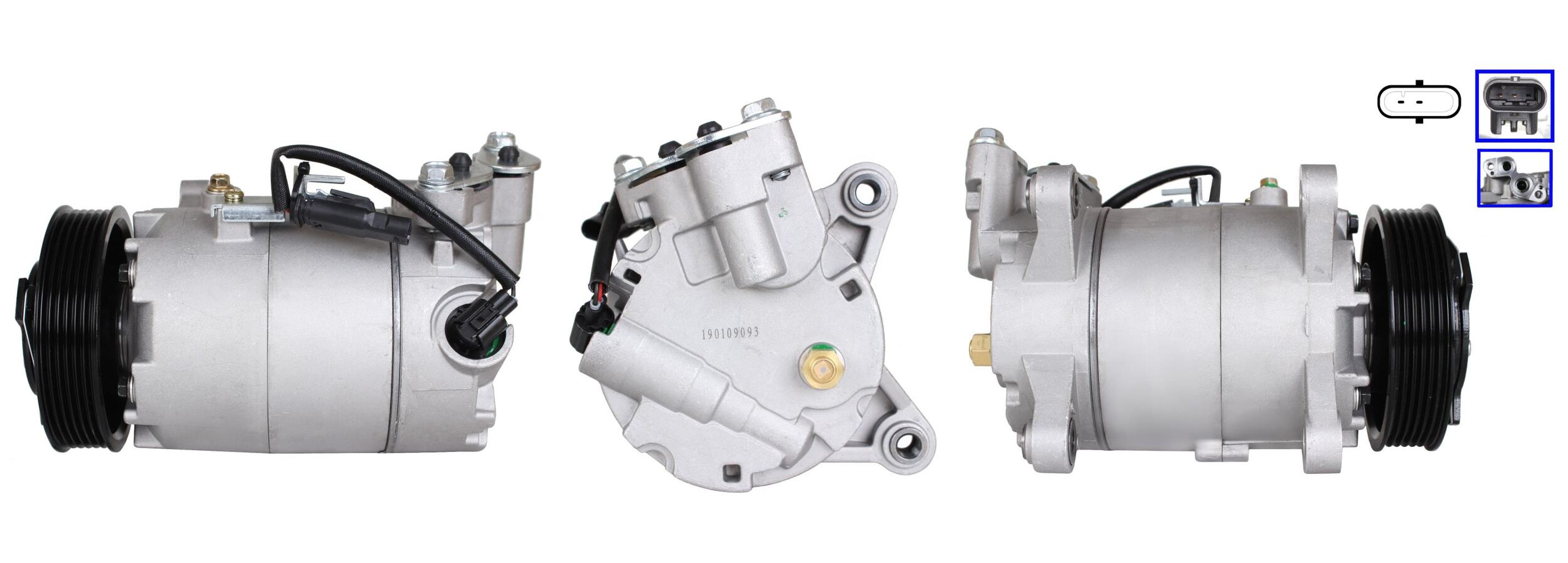 Compressor, air conditioning - ACP01192 LUCAS