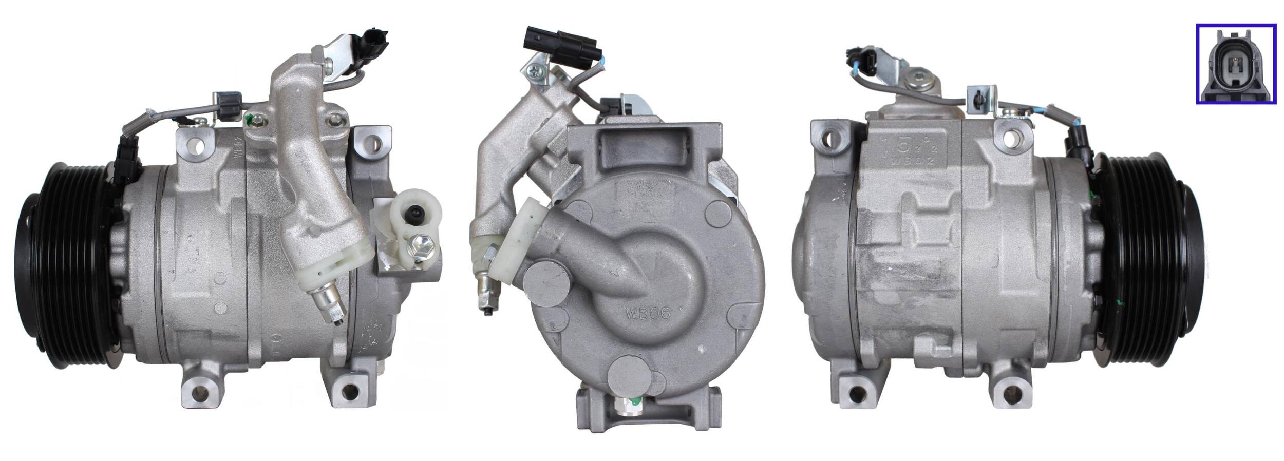 Compressor, air conditioning - ACP01234 LUCAS