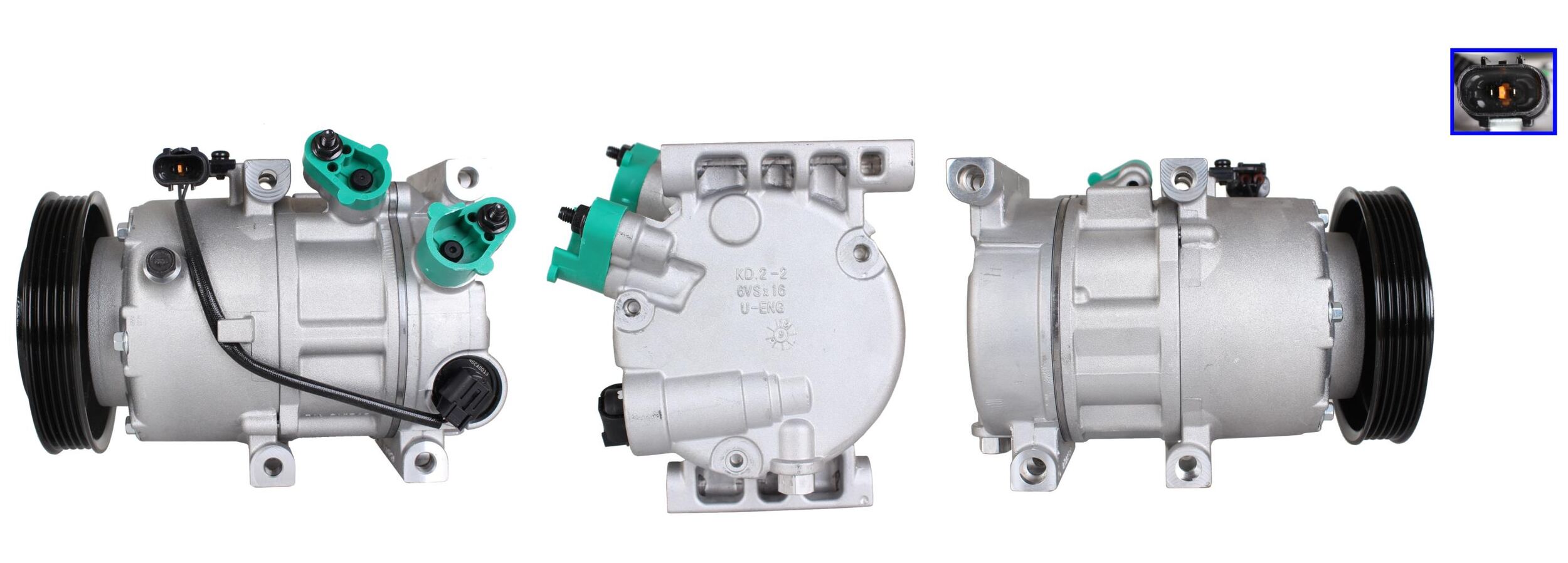 Compressor, air conditioning - ACP01225 LUCAS