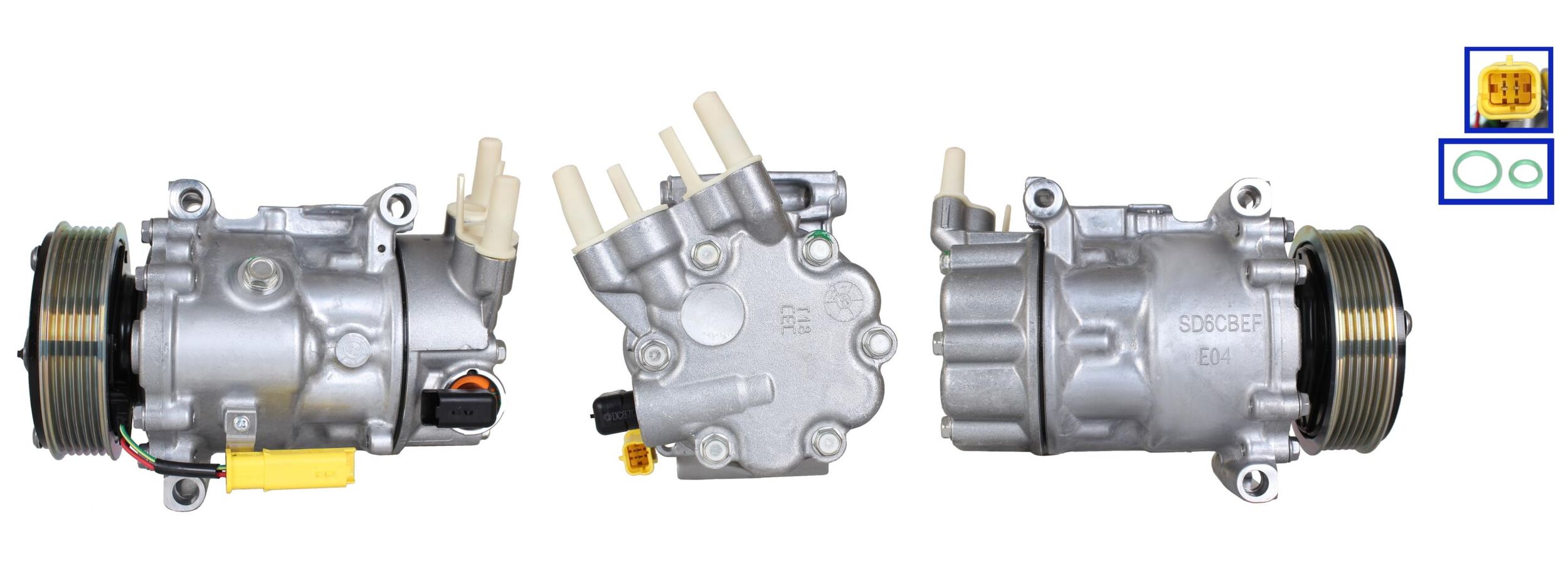 Compressor, air conditioning - ACP01275 LUCAS