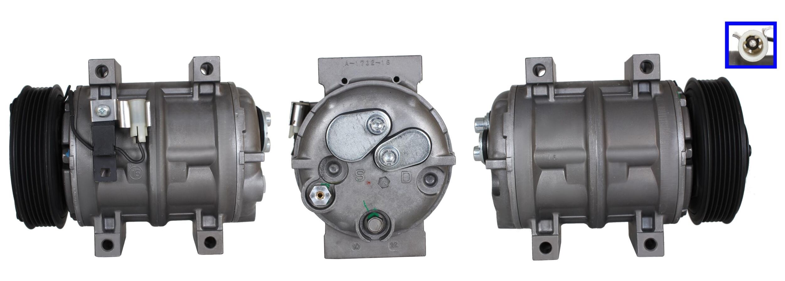 Compressor, air conditioning - ACP01181 LUCAS