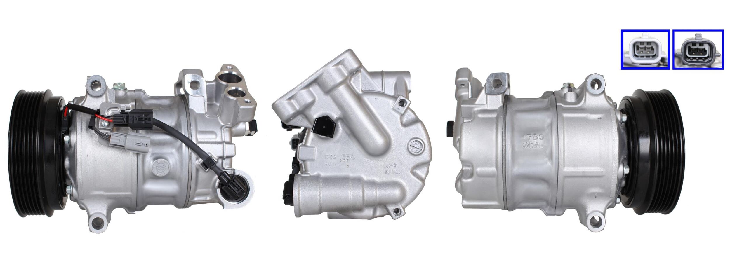 Compressor, air conditioning - ACP01197 LUCAS