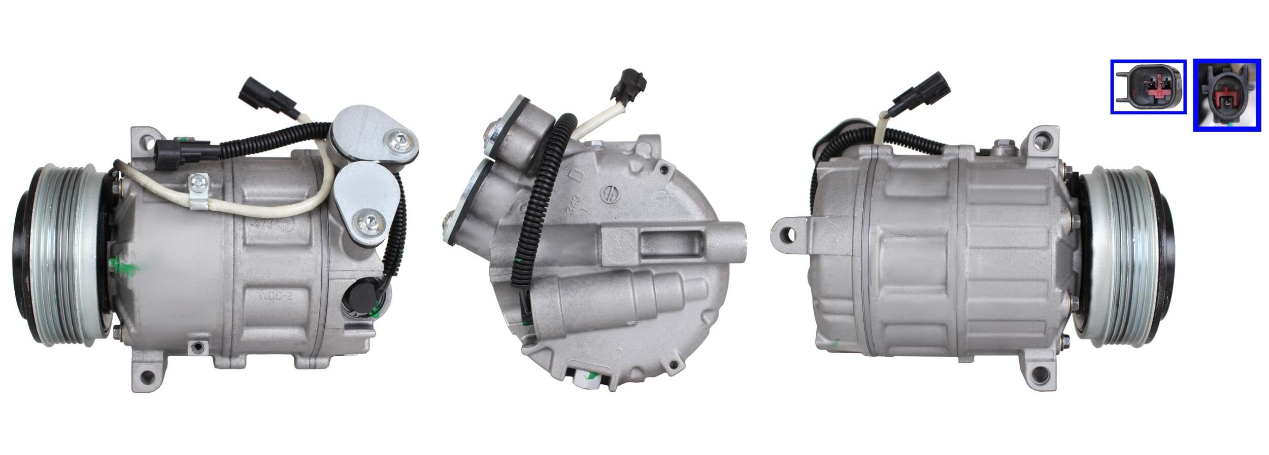 Compressor, air conditioning - ACP01214 LUCAS