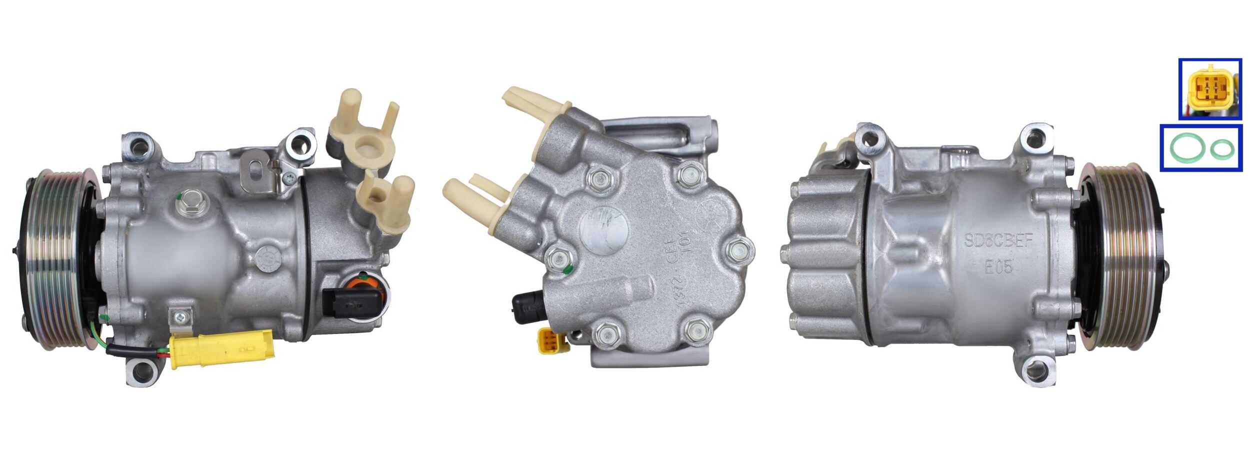 Compressor, air conditioning - ACP01273 LUCAS