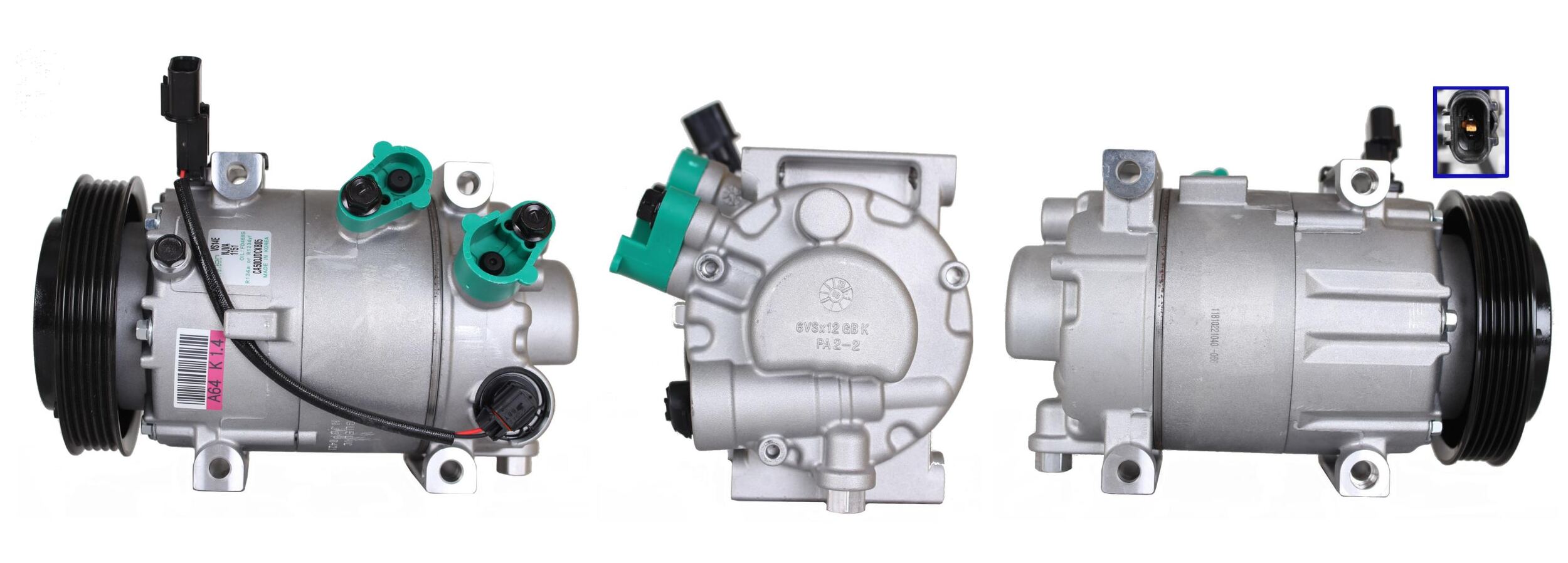 Compressor, air conditioning - ACP01378 LUCAS