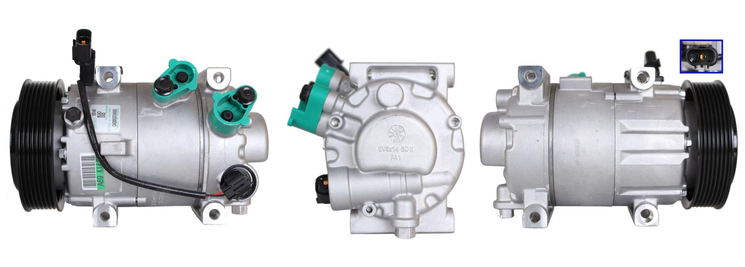 Compressor, air conditioning - ACP01375 LUCAS
