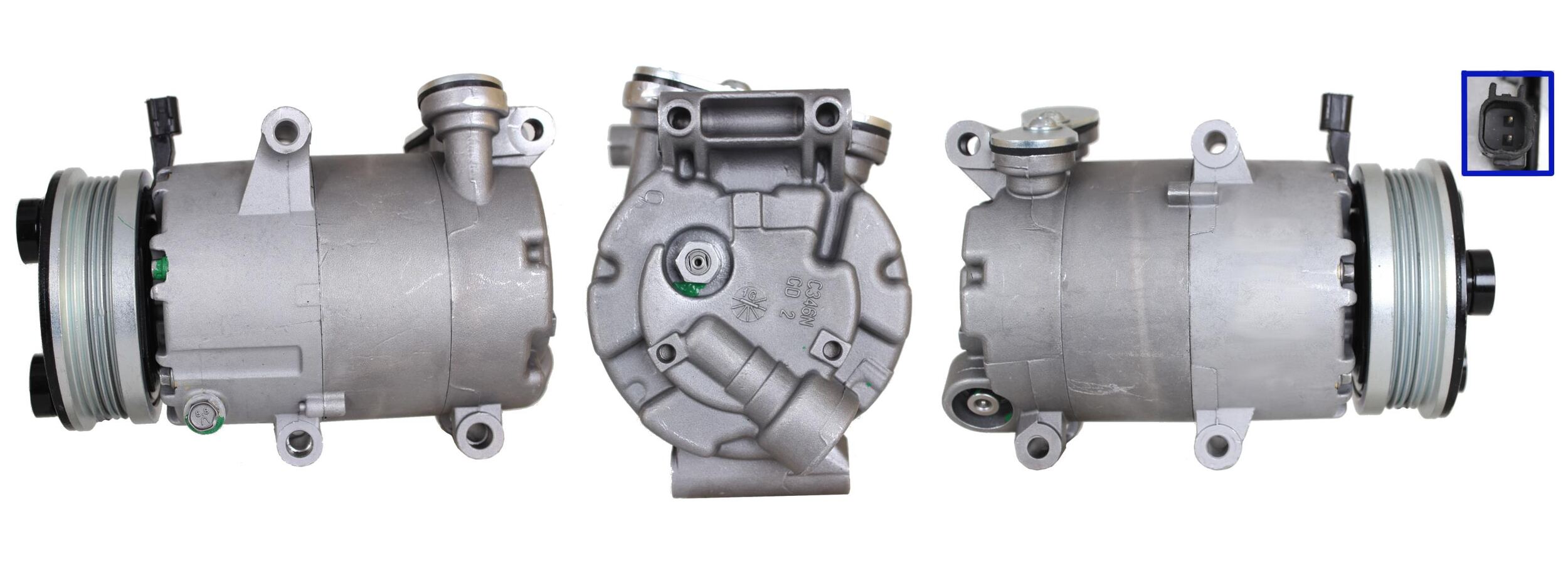 Compressor, air conditioning - ACP01368 LUCAS