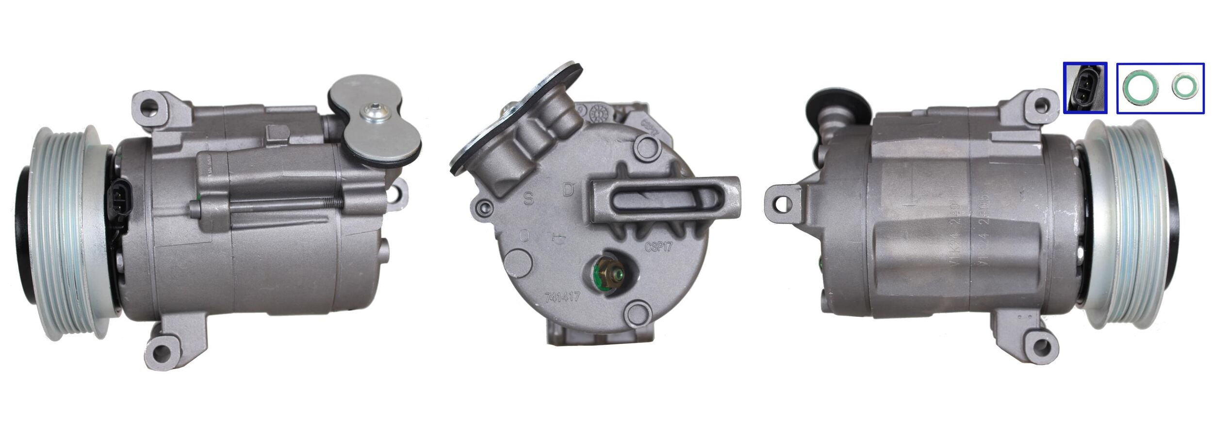 Compressor, air conditioning - ACP01381 LUCAS