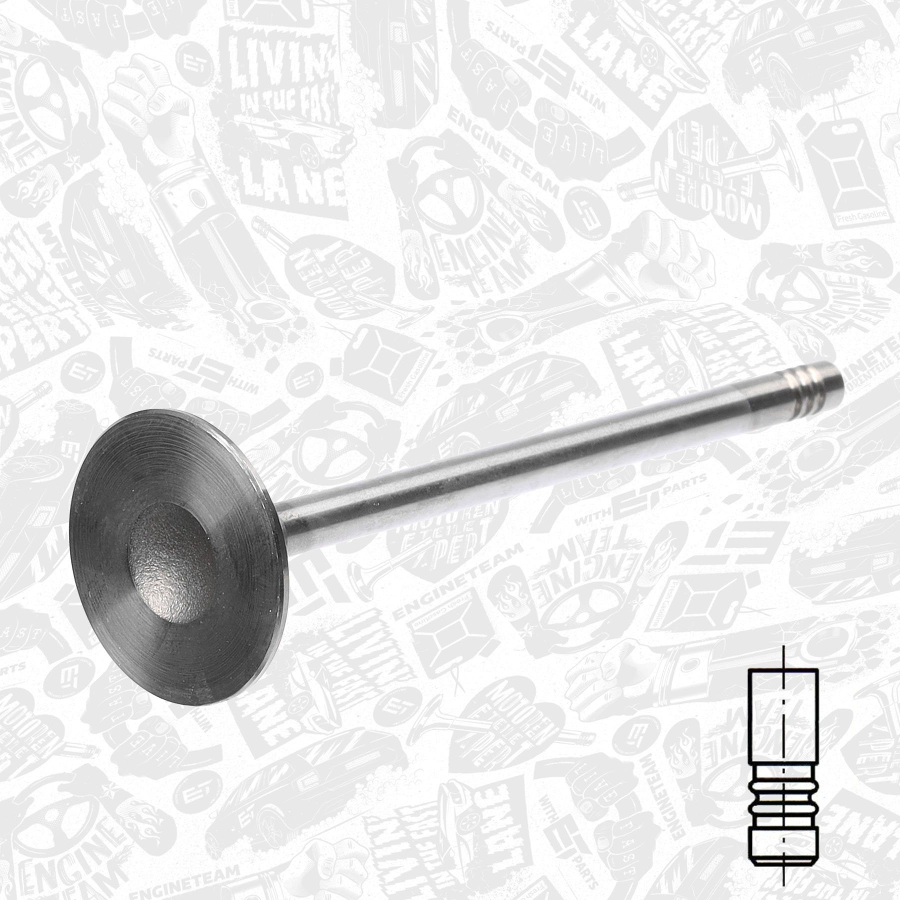 Inlet Valve - VI0085 ET ENGINETEAM