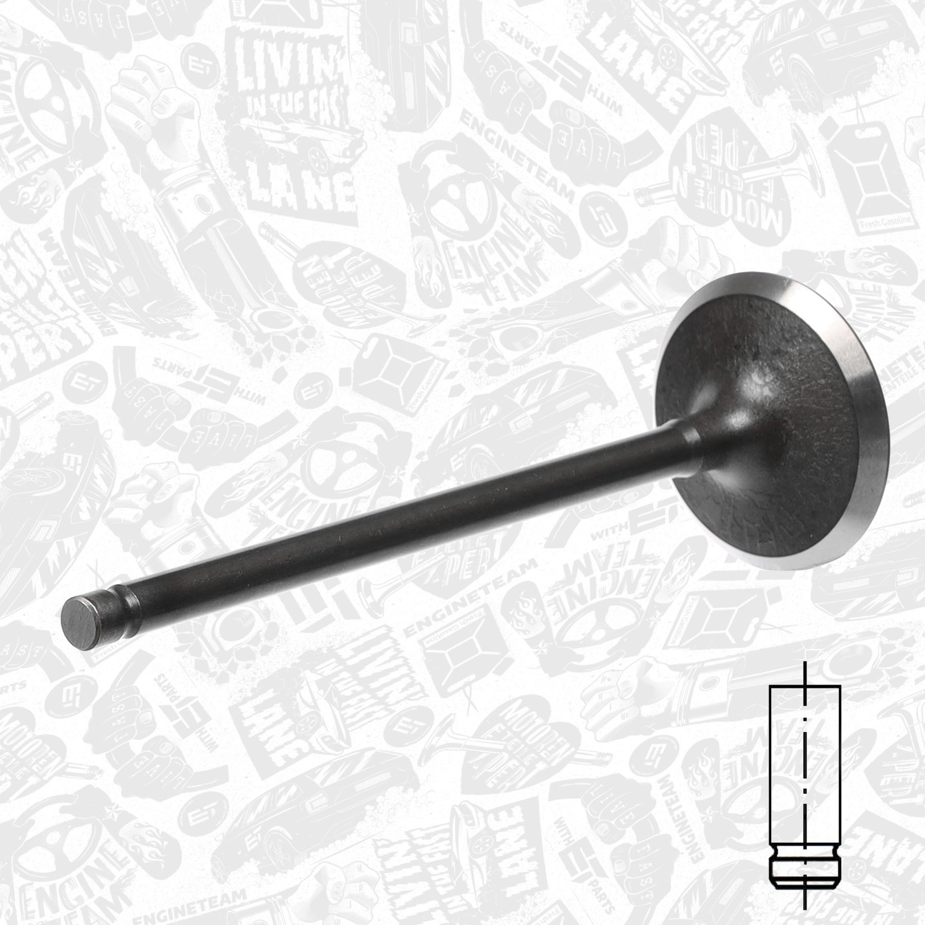 Inlet Valve - VI0117 ET ENGINETEAM