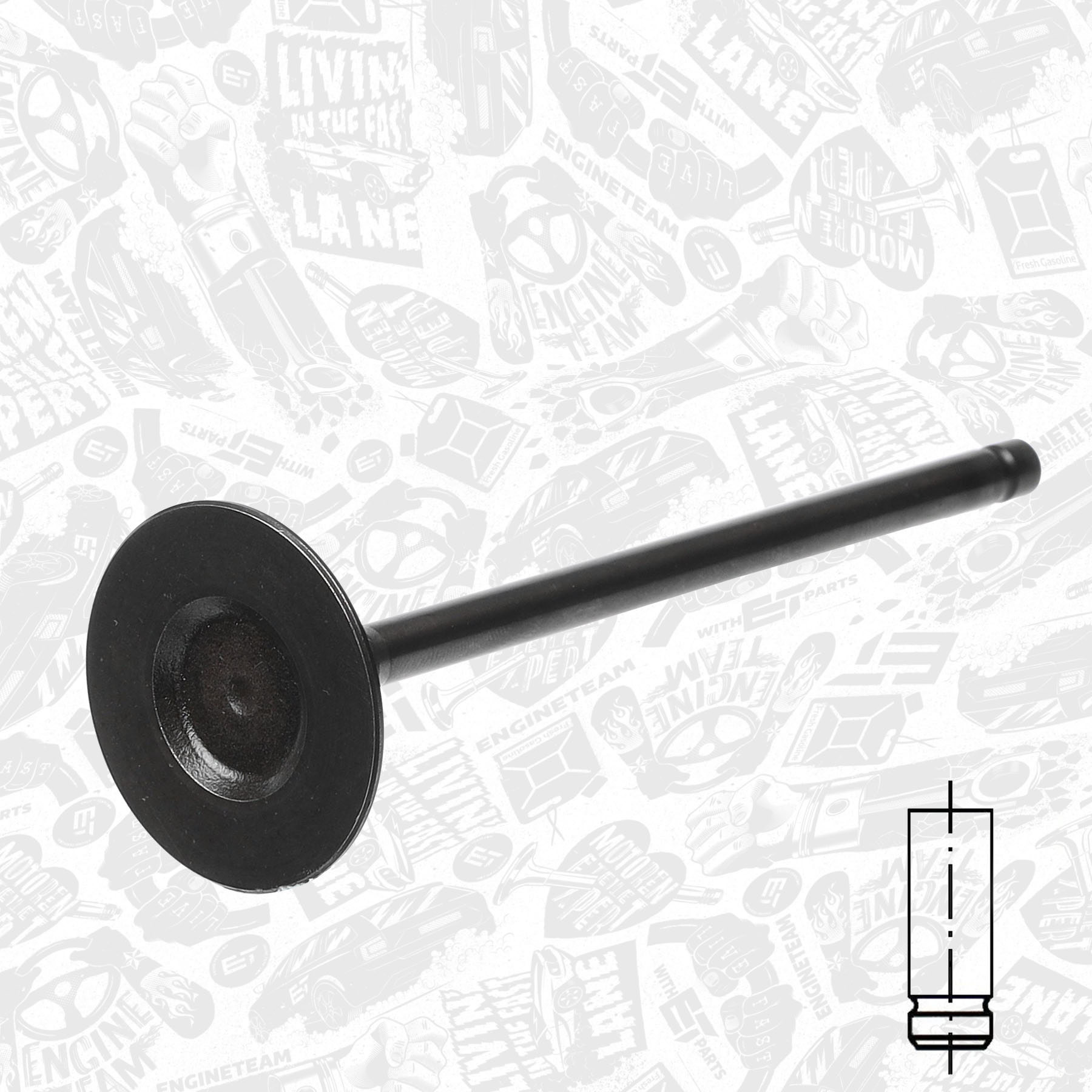 Inlet Valve - VI0117 ET ENGINETEAM