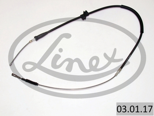 Cable, parking brake - 03.01.17 LINEX