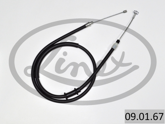 Cable, parking brake - 09.01.67 LINEX