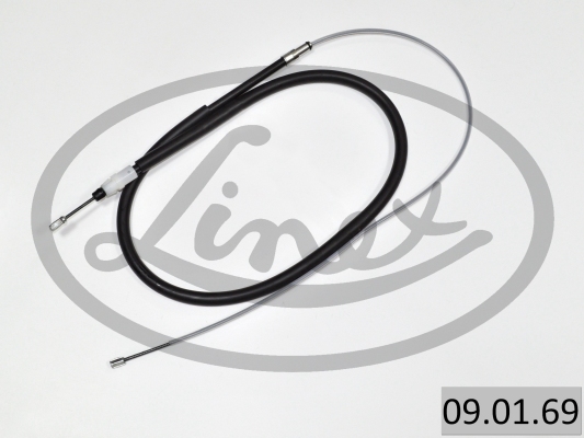 Cable, parking brake - 09.01.69 LINEX