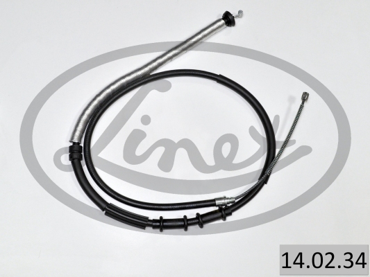 Cable, parking brake - 14.02.34 LINEX