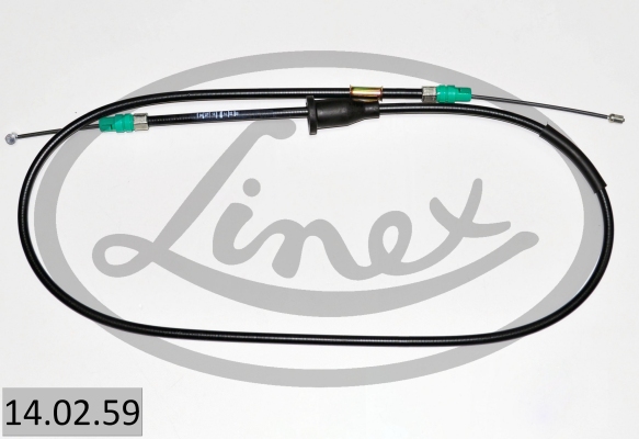 Cable, parking brake - 14.02.59 LINEX