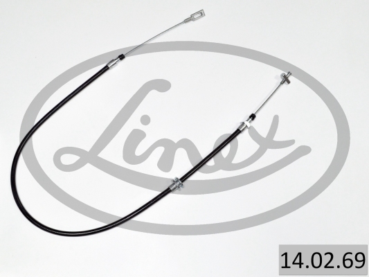 Cable, parking brake - 14.02.69 LINEX