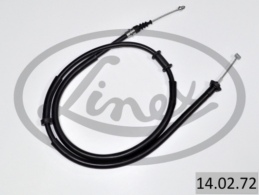 Cable, parking brake - 14.02.72 LINEX