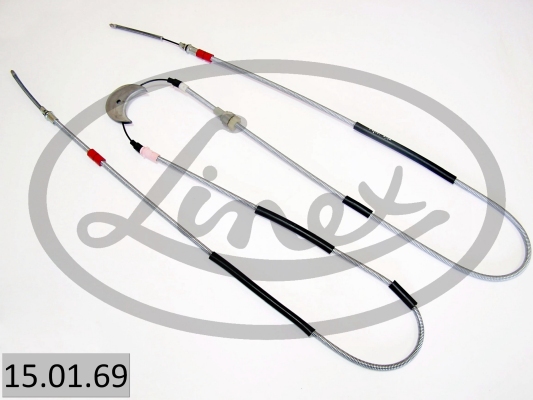Cable, parking brake - 15.01.69 LINEX