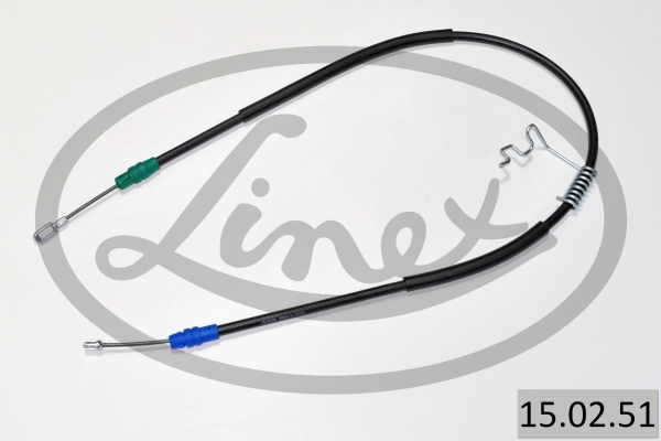 Cable, parking brake - 15.02.51 LINEX
