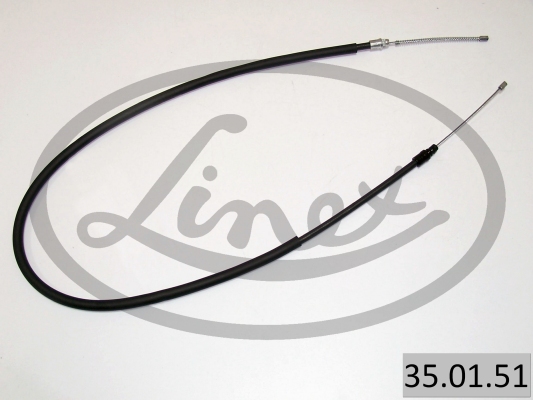 Cable, parking brake - 35.01.51 LINEX