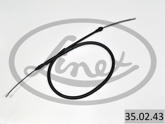 Cable, parking brake - 35.02.43 LINEX