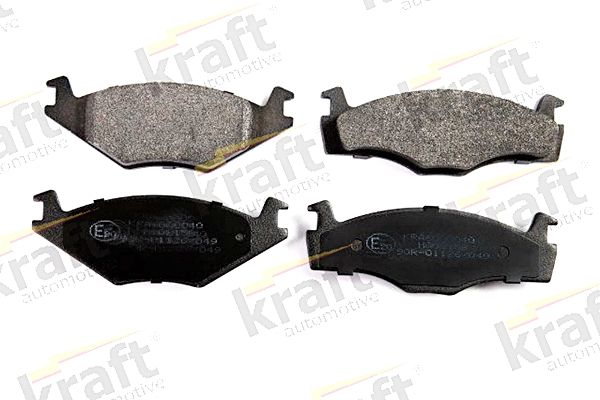 Kit pastiglie freno, Freno a disco - 6000040 KRAFT AUTOMOTIVE