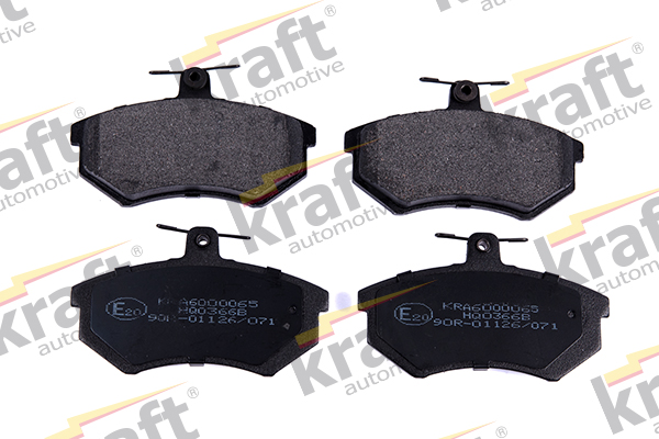 Kit pastiglie freno, Freno a disco - 6000065 KRAFT AUTOMOTIVE