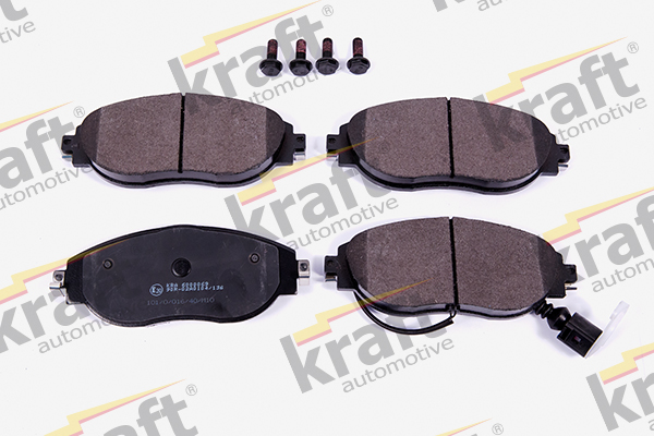Kit pastiglie freno, Freno a disco - 6000069 KRAFT AUTOMOTIVE