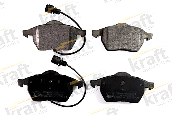 Brake Pad Set, disc brake - 6000070 KRAFT AUTOMOTIVE