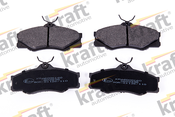 Kit pastiglie freno, Freno a disco - 6000160 KRAFT AUTOMOTIVE