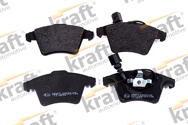 stabdžių trinkelių rinkinys, diskinis stabdys - 6000194 KRAFT AUTOMOTIVE
