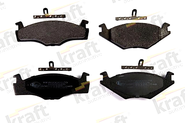 Kit pastiglie freno, Freno a disco - 6000270 KRAFT AUTOMOTIVE