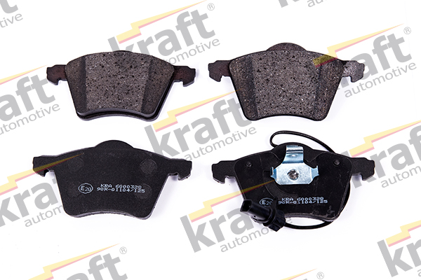 Комплект тормозных колодок, дисковый тормоз - 6000328 KRAFT AUTOMOTIVE