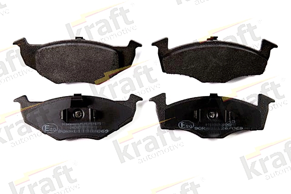 Brake Pad Set, disc brake - 6000345 KRAFT AUTOMOTIVE