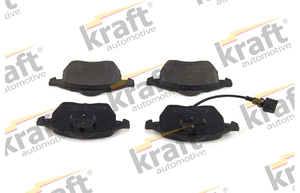 Brake Pad Set, disc brake - 6000350 KRAFT AUTOMOTIVE