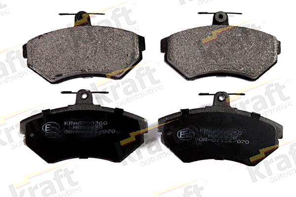Brake Pad Set, disc brake - 6000360 KRAFT AUTOMOTIVE