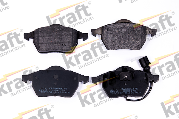 Brake Pad Set, disc brake - 6000375 KRAFT AUTOMOTIVE