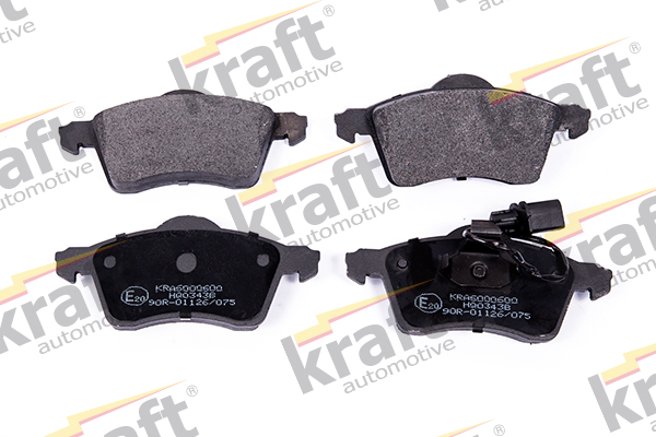Brake Pad Set, disc brake - 6000600 KRAFT AUTOMOTIVE