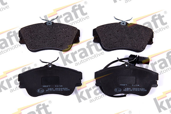 Brake Pad Set, disc brake - 6000620 KRAFT AUTOMOTIVE