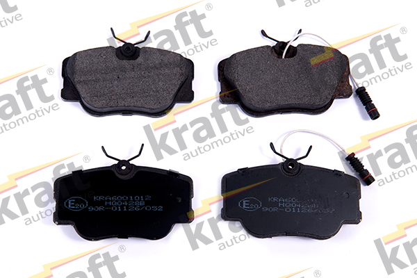 Kit pastiglie freno, Freno a disco - 6001012 KRAFT AUTOMOTIVE