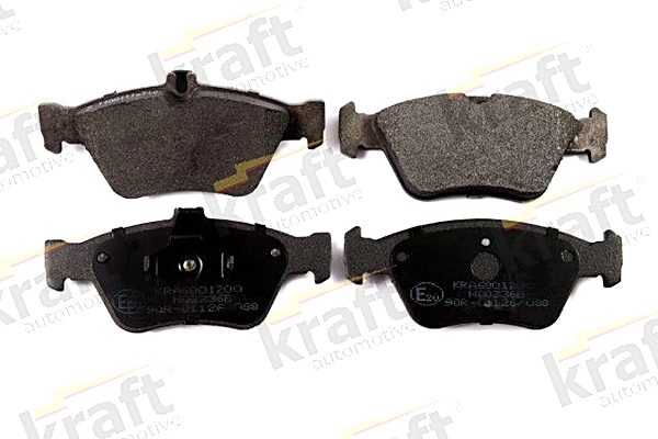 Brake Pad Set, disc brake - 6001200 KRAFT AUTOMOTIVE