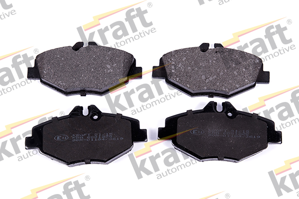 Brake Pad Set, disc brake - 6001220 KRAFT AUTOMOTIVE