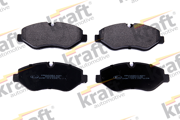 Brake Pad Set, disc brake - 6001400 KRAFT AUTOMOTIVE