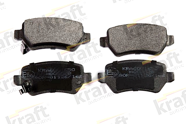 Kit pastiglie freno, Freno a disco - 6001650 KRAFT AUTOMOTIVE