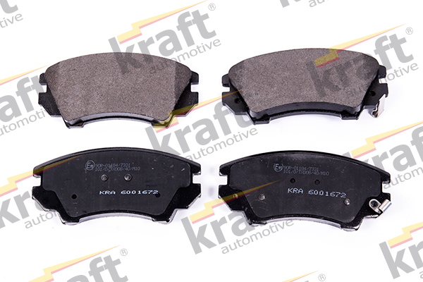 Brake Pad Set, disc brake - 6001672 KRAFT AUTOMOTIVE