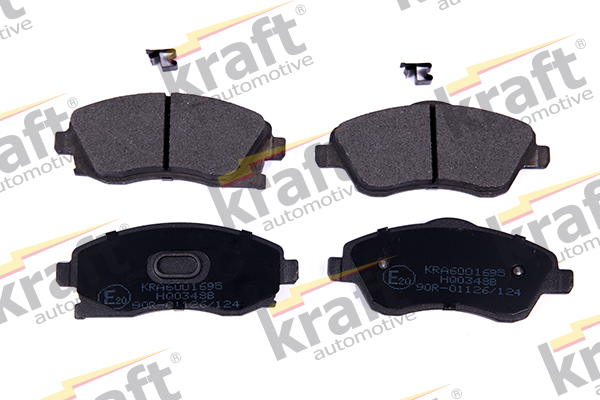 Kit pastiglie freno, Freno a disco - 6001695 KRAFT AUTOMOTIVE