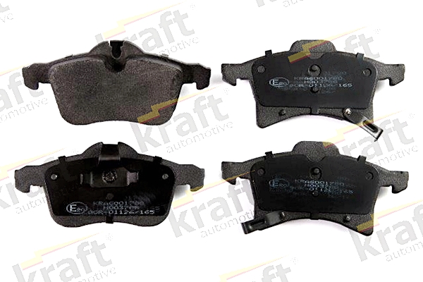Kit pastiglie freno, Freno a disco - 6001780 KRAFT AUTOMOTIVE