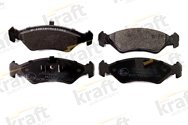 Комплект тормозных колодок, дисковый тормоз - 6002000 KRAFT AUTOMOTIVE
